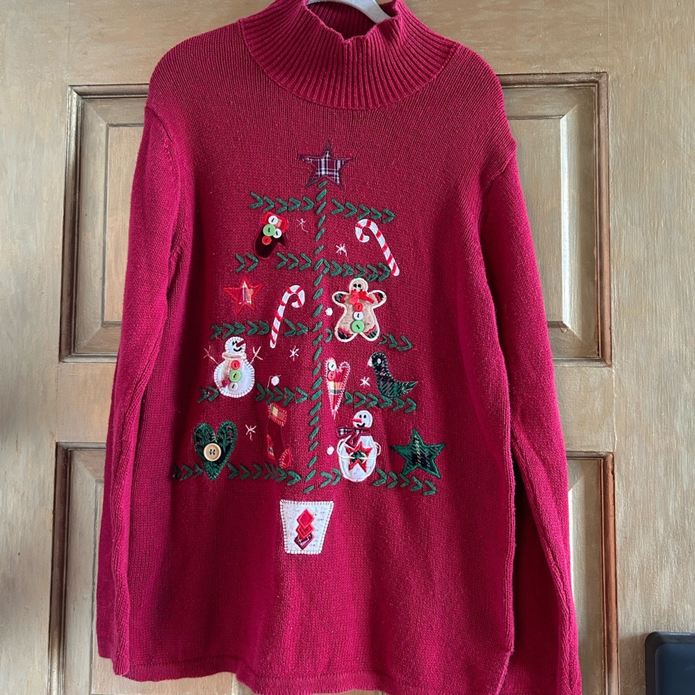 Vintage ugly Christmas sweater